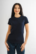 T-SHIRT IN COTONE BLU NAVY