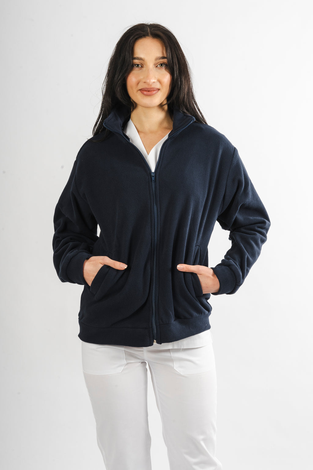 GIACCA IN PILE ZIP