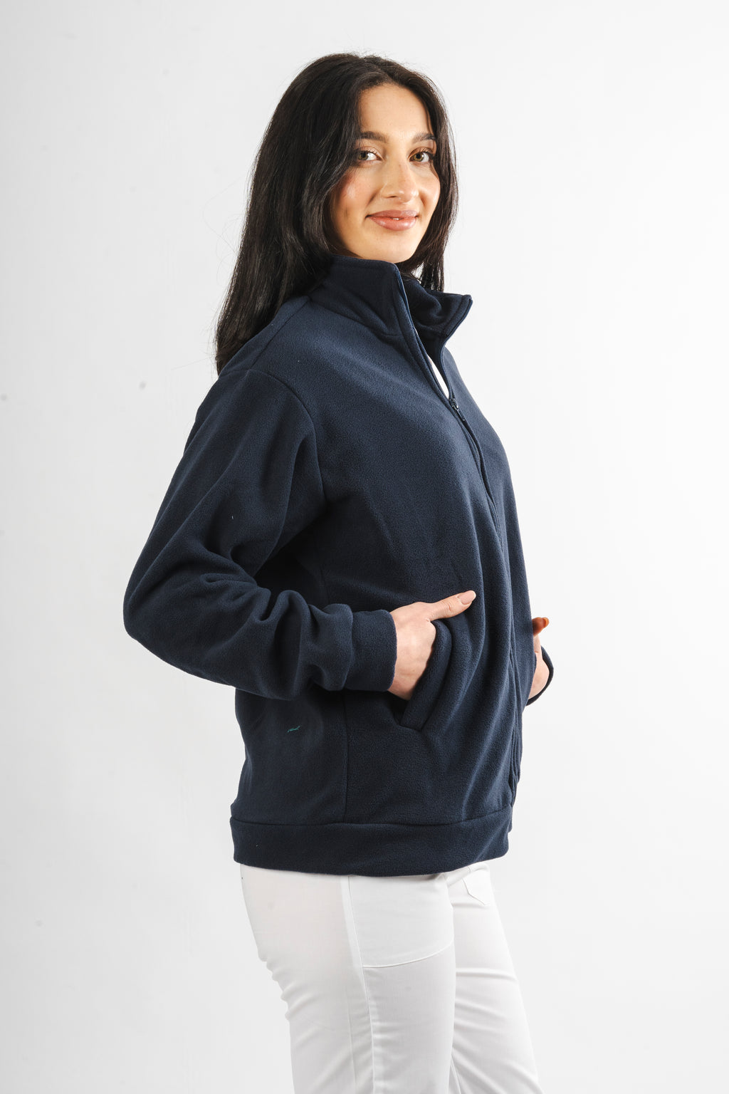 GIACCA IN PILE ZIP