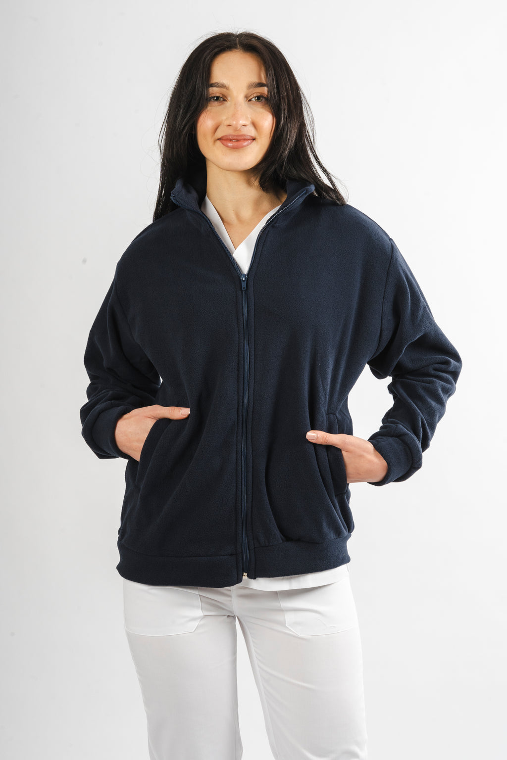 GIACCA IN PILE ZIP