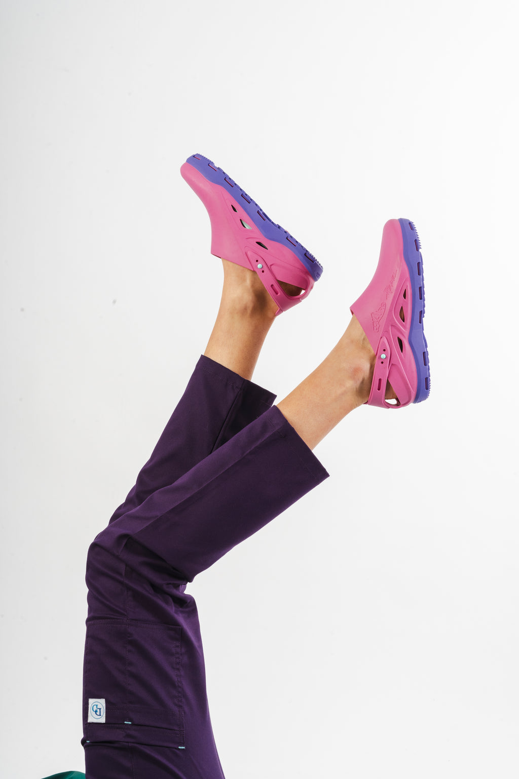 ZOCCOLI CALZURO REBEL® ROSA/ VIOLA