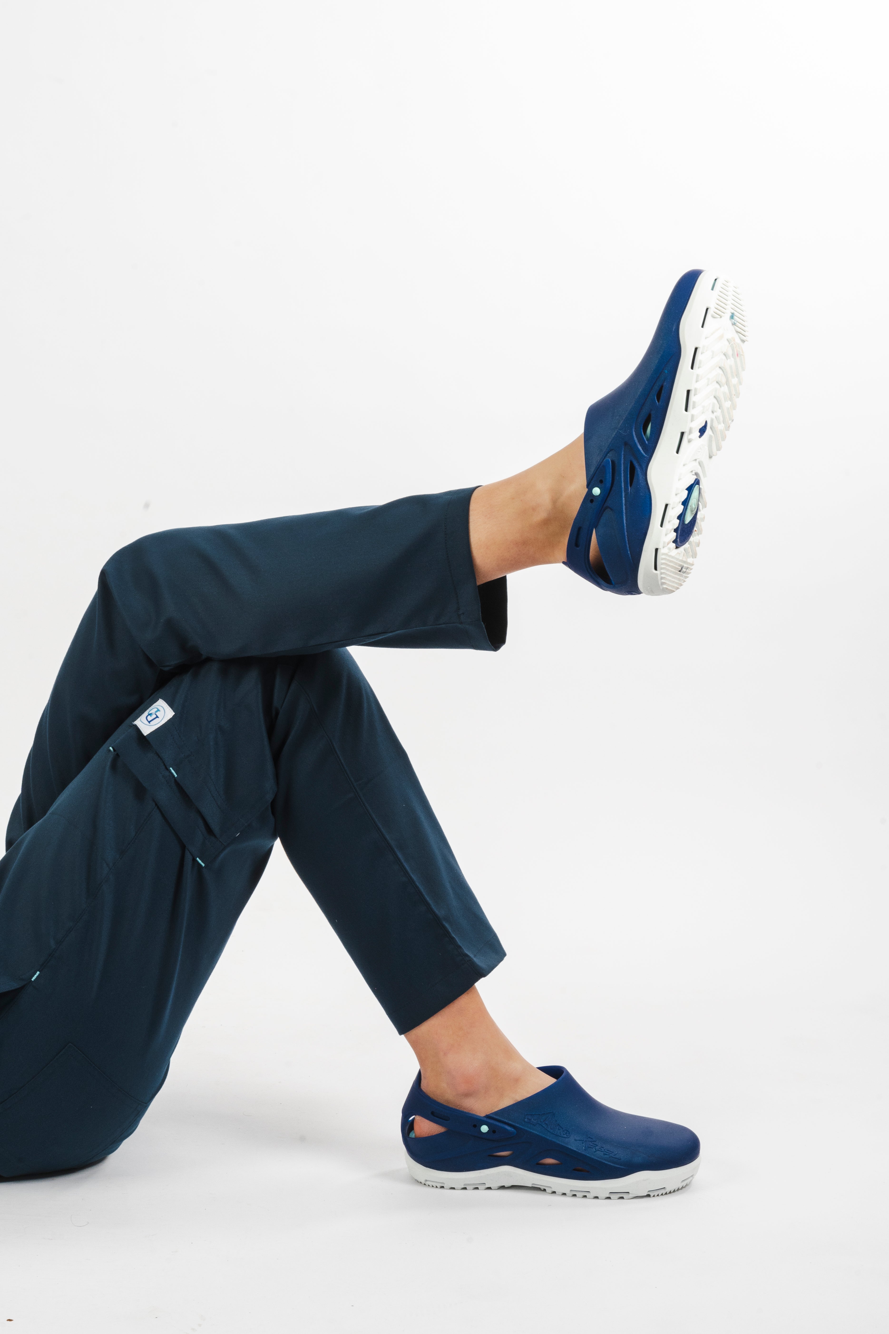 CALZURO REBEL® BLU METAL/ BIANCO